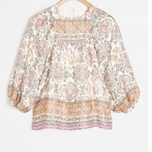 Flora Silk Blouse